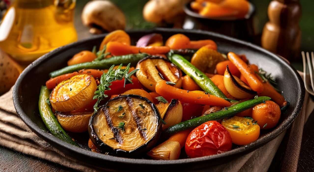 Honey Roasted Vegetables